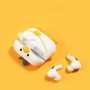 키체인 저렴한 판촉 선물이 있는 흰색 오리 귀여운 Airpod 케이스