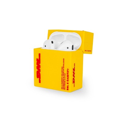 DHL 브랜드 디자인 맞춤형 Airpod Pro 케이스 최고의 프로모션 비즈니스 선물