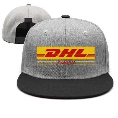 남성용 도매 패션 힙합 팝 맞춤형 DHL 로고 야구 모자