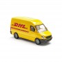 DHL 배송 트럭 옐로우 모델 익스프레스 DHL 프로모션 컬렉션 선물