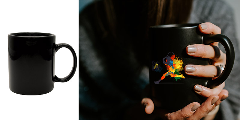 Custom Black Mug Gifts