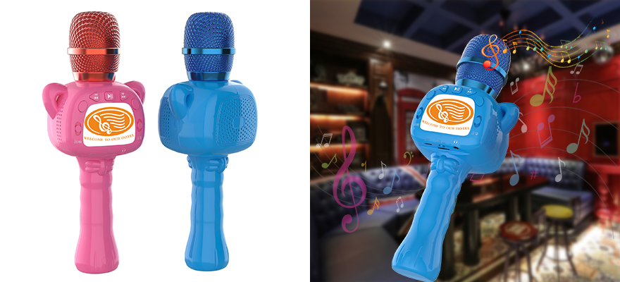 toy for children singing microphone enjoy kids song custom gift